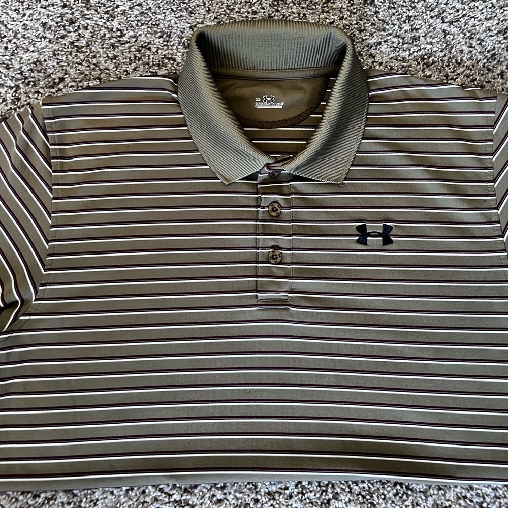 Mens Under Armour Golf Polo